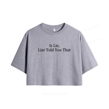 Pagewings Is Lie Liar Told You That Women Crop Tops
