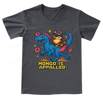 Pagewings Mongo Is Appalled V-neck T-shirt