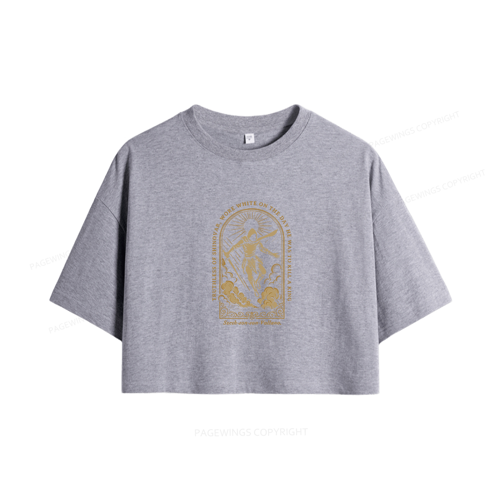 Pagewings Truthless of Shinovar Women Crop Tops