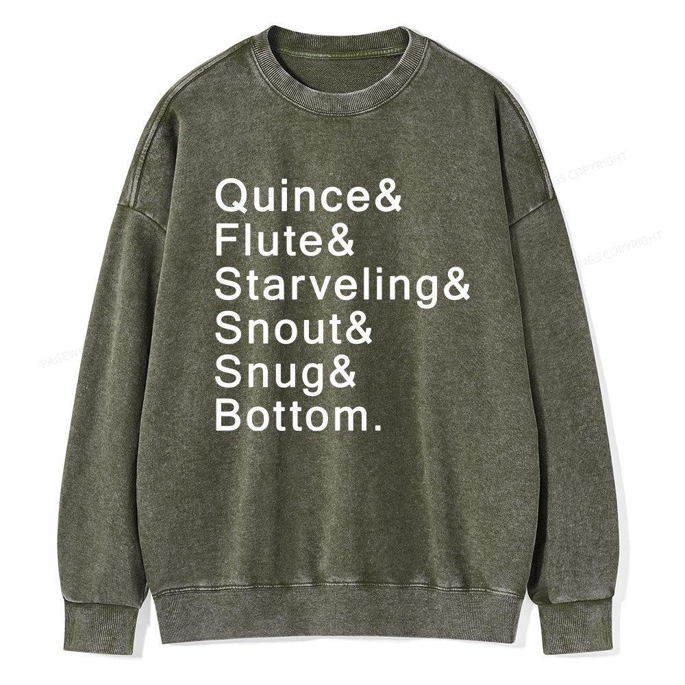 Pagewings The Mechanicals Washed Sweatshirt