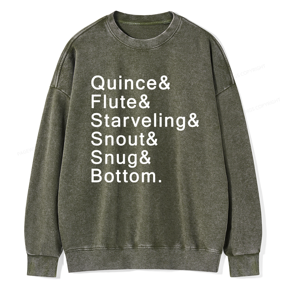 Pagewings The Mechanicals Washed Sweatshirt