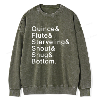 Pagewings The Mechanicals Washed Sweatshirt