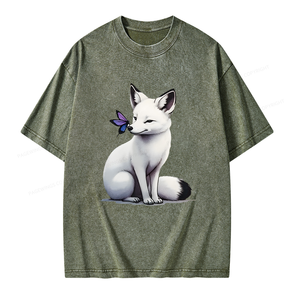 Pagewings Fantasy Book Lover Unisex Washed T-shirt