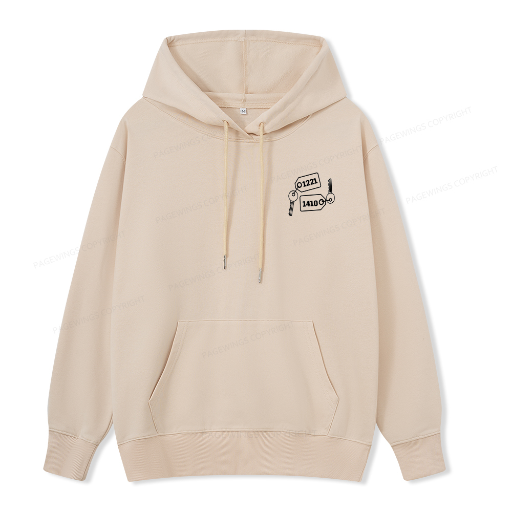 Pagewings Room Numbers Unisex Classic Hoodie