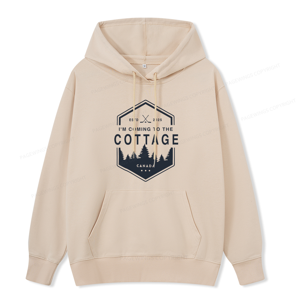 Pagewings Coming To The Cottage Unisex Classic Hoodie