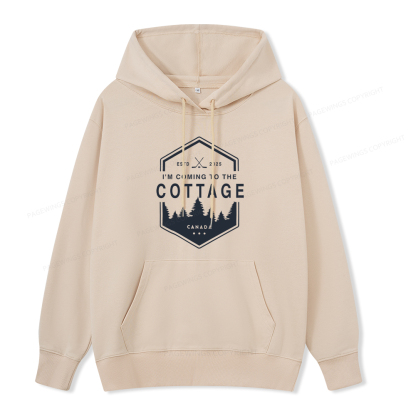 Pagewings Coming To The Cottage Unisex Classic Hoodie