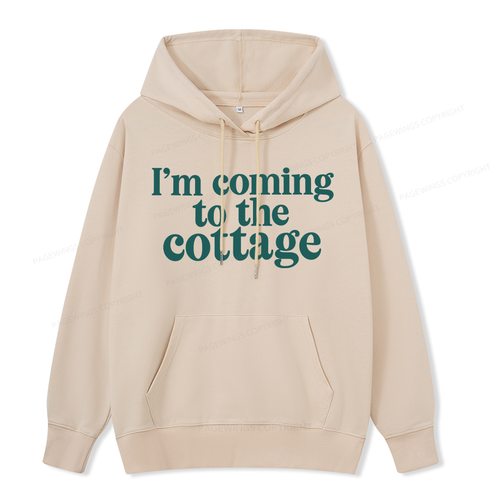 Pagewings I'm Coming To The Cottage Unisex Classic Hoodie