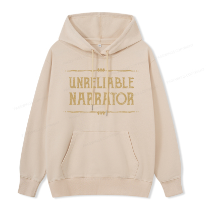 Pagewings Unreliable Narrator Unisex Classic Hoodie