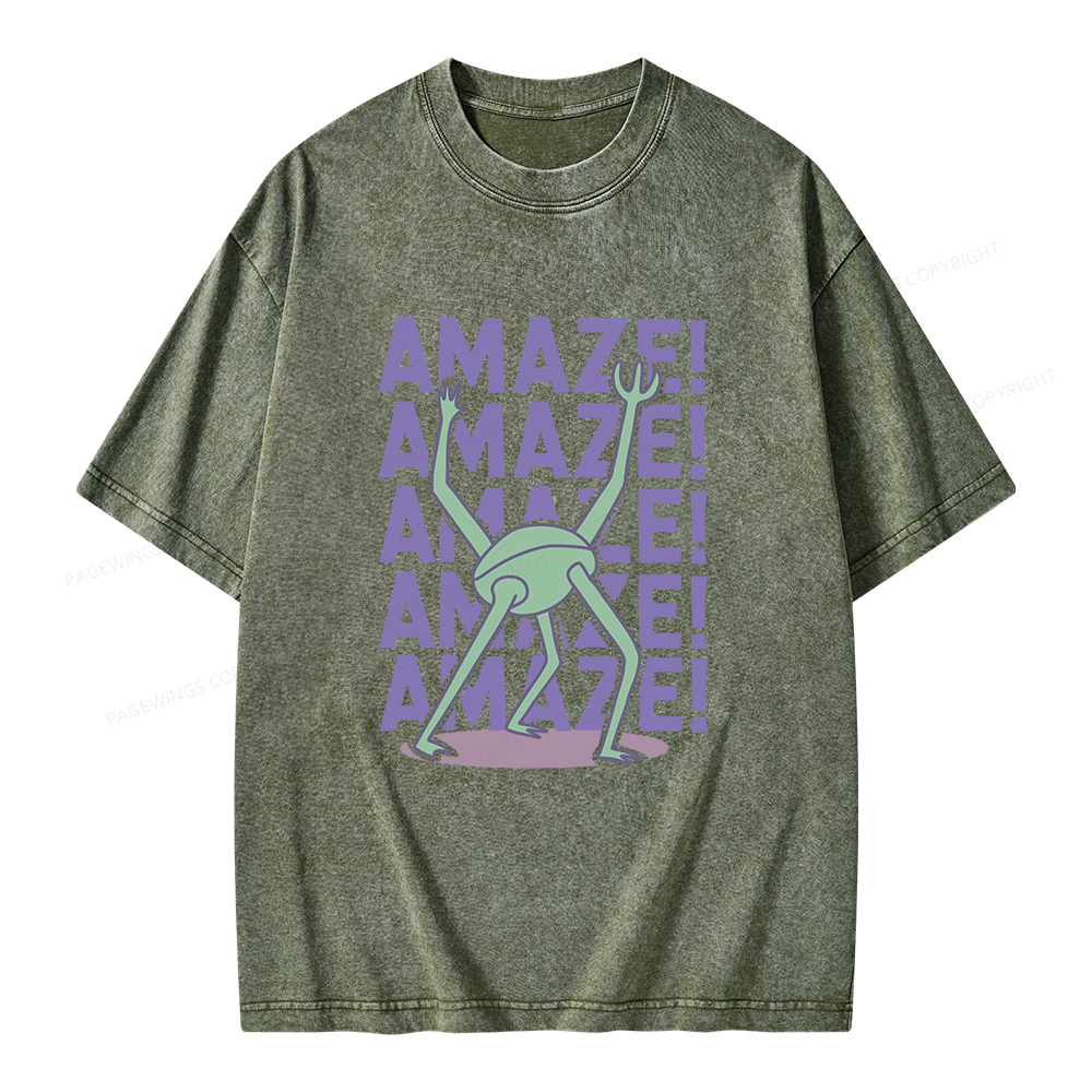 Pagewings Rocky Amaze Unisex Washed T-shirt