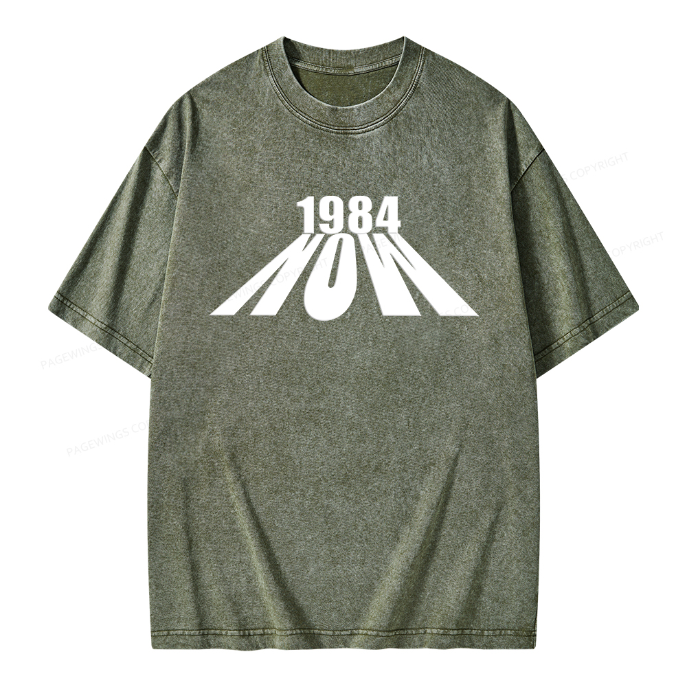 Pagewings Orwell Unisex Washed T-shirt