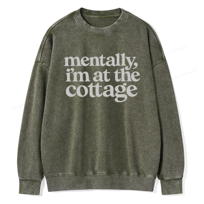 Pagewings At The Cottage Washed Sweatshirt