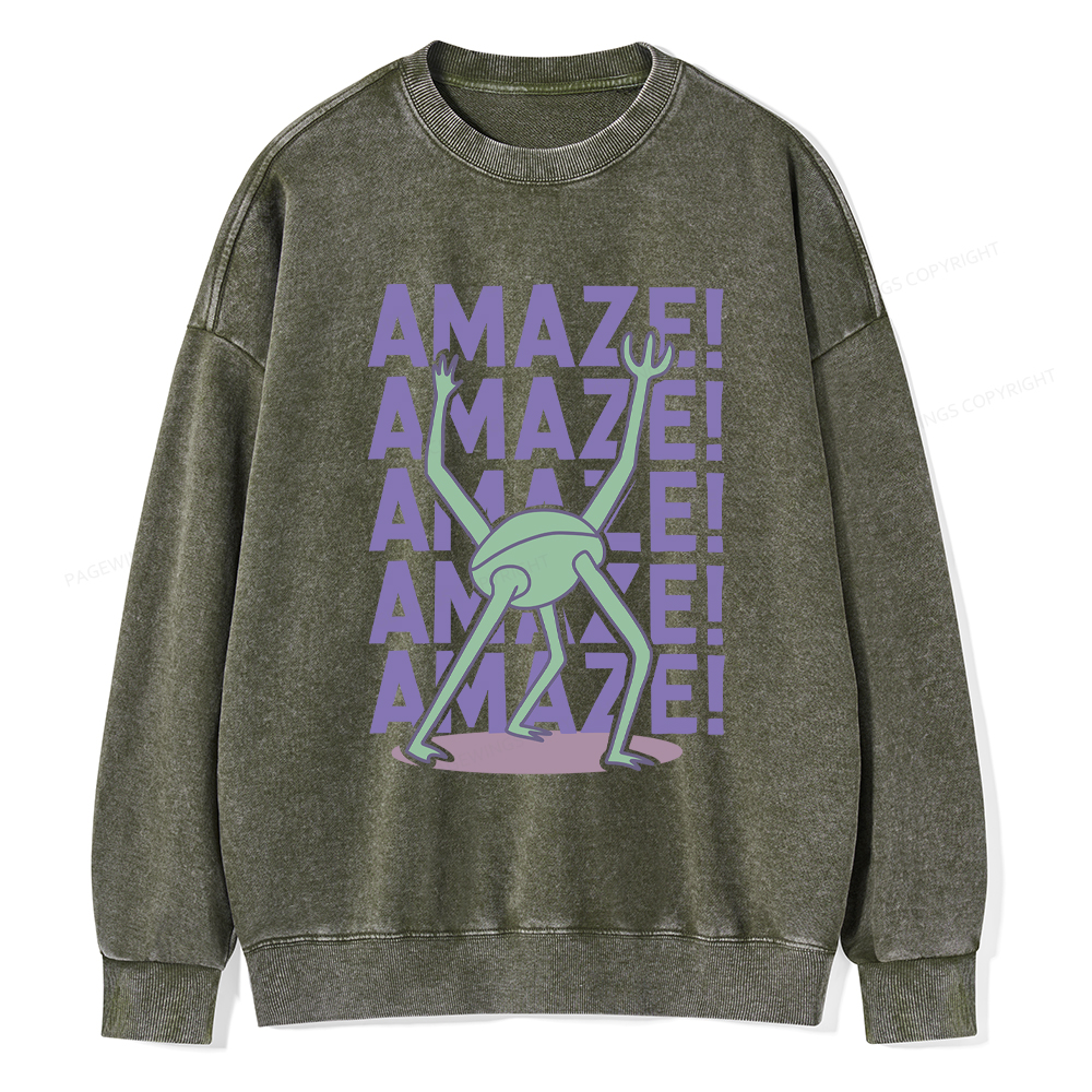 Pagewings Rocky Amaze Washed Sweatshirt