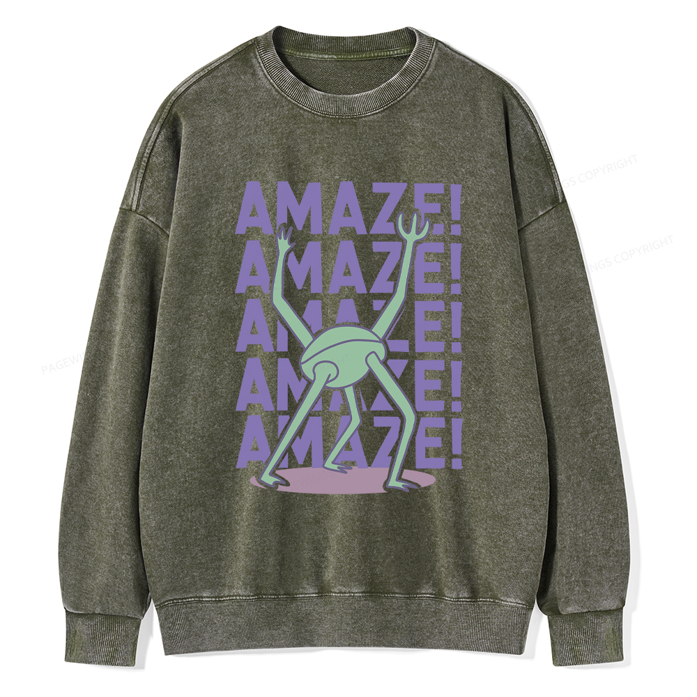 Pagewings Rocky Amaze Washed Sweatshirt