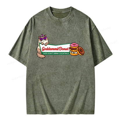 Pagewings Fantasy Book Reader Unisex Washed T-shirt