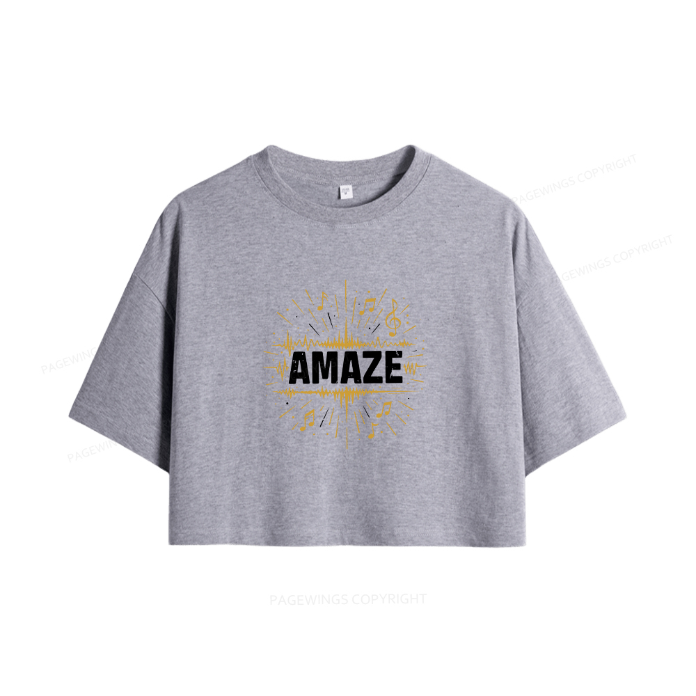 Pagewings Amaze Women Crop Tops
