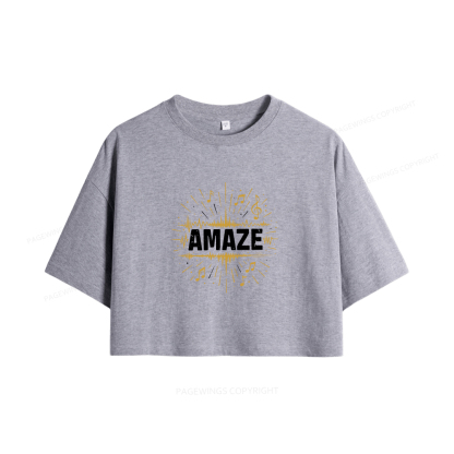 Pagewings Amaze Women Crop Tops