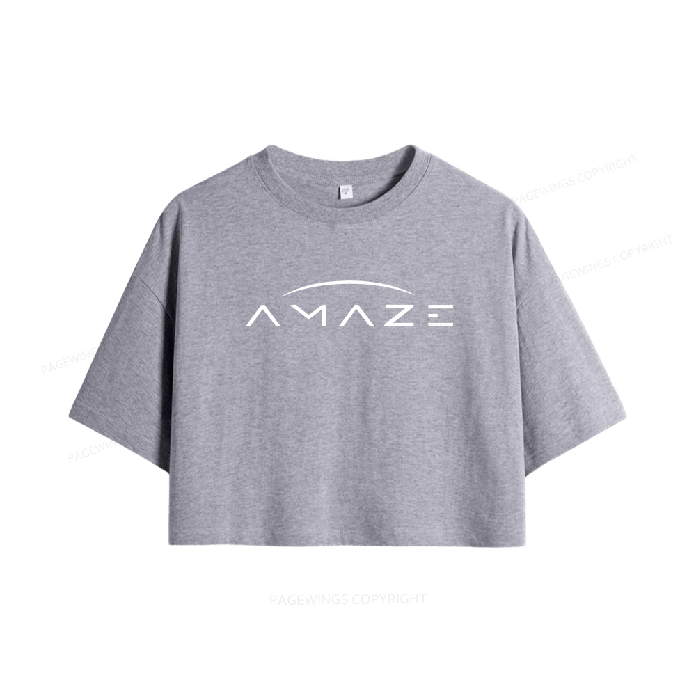 Pagewings Amaze Women Crop Tops