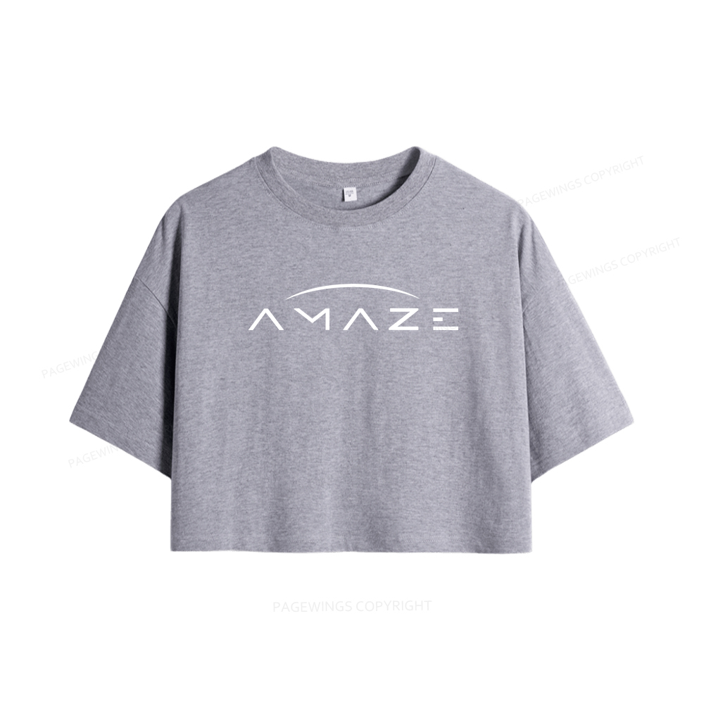 Pagewings Amaze Women Crop Tops