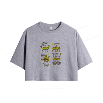 Pagewings Rocky Amaze Book lover Women Crop Tops