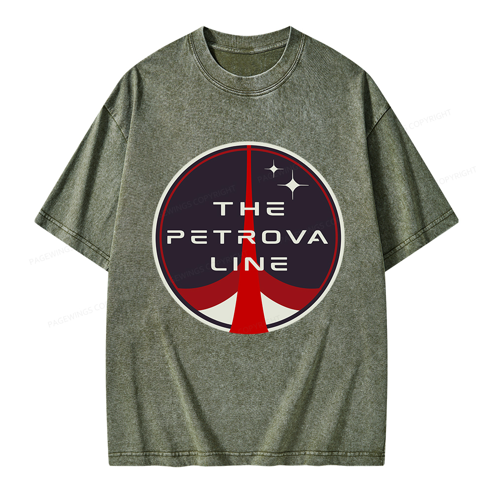 Pagewings The Petrova Line Unisex Washed T-shirt