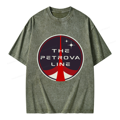 Pagewings The Petrova Line Unisex Washed T-shirt