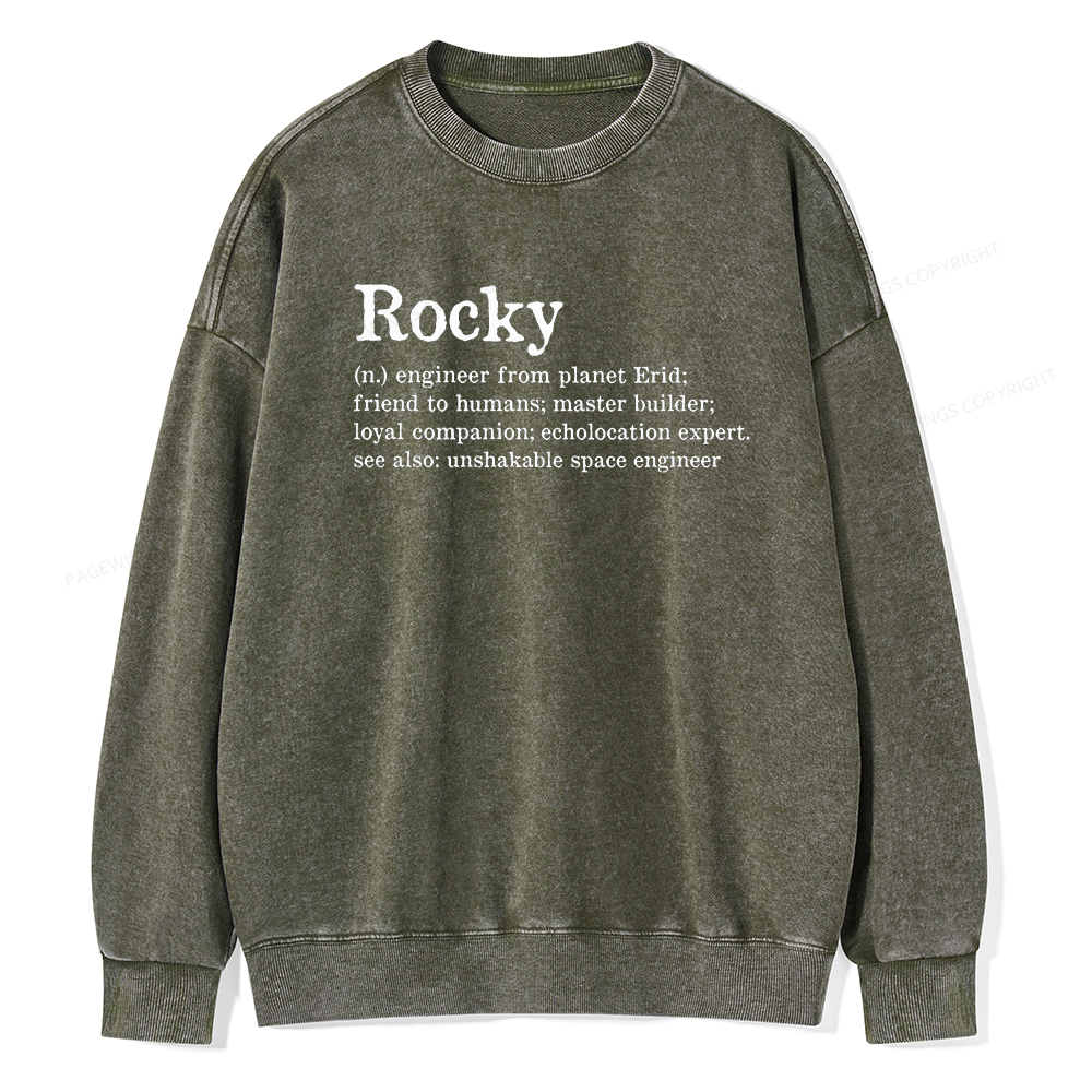 Pagewings Rocky Washed Sweatshirt