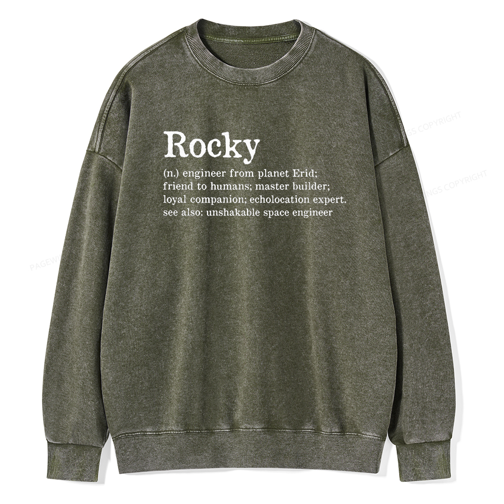 Pagewings Rocky Washed Sweatshirt
