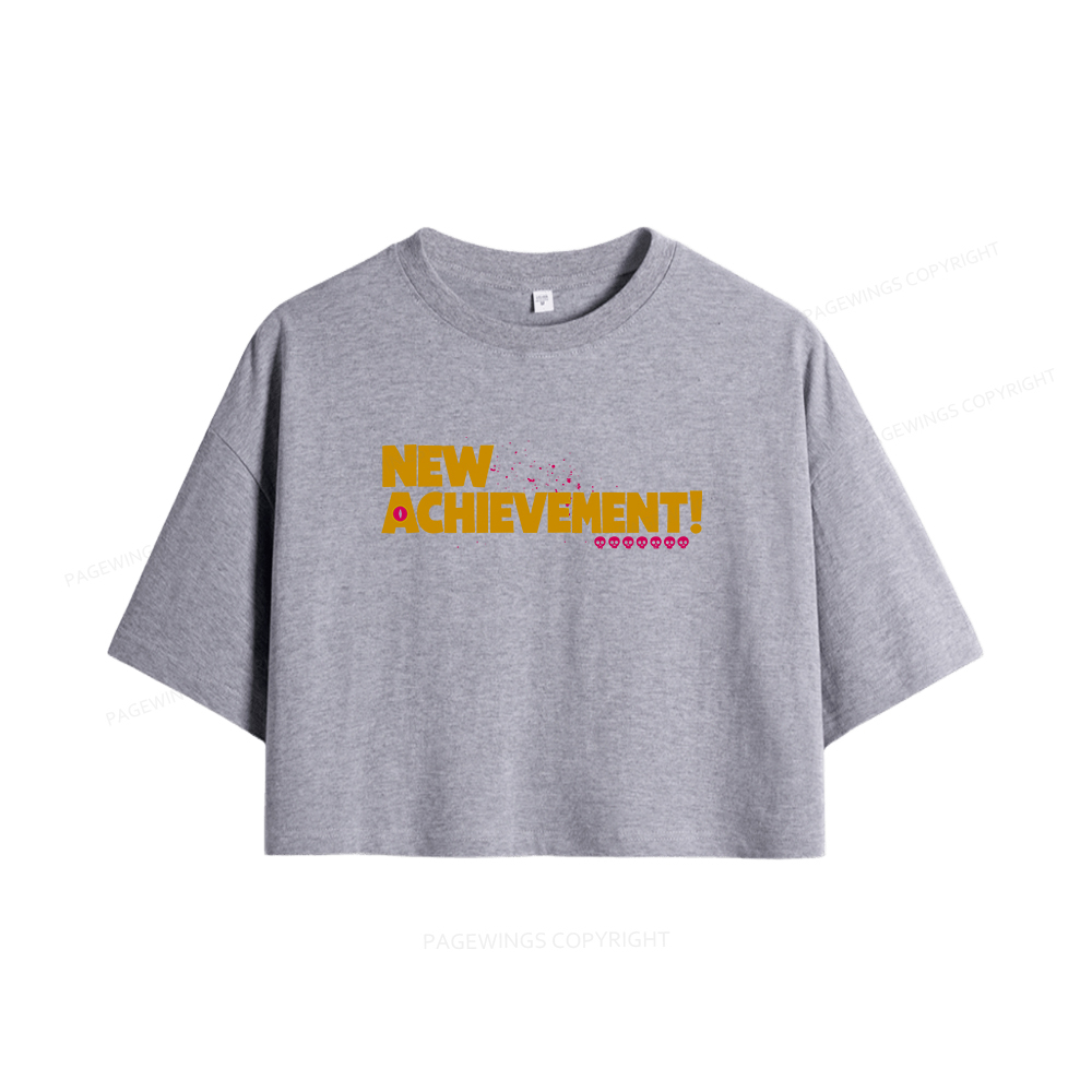 Pagewings New Achievement Women Crop Tops