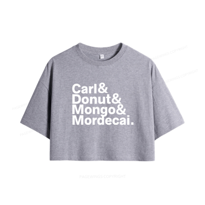 Pagewings Sci-Fi Book Lovers Women Crop Tops