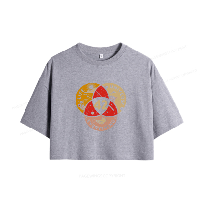 Pagewings 42 The Answer To Life The Universe And Everything Women Crop Tops