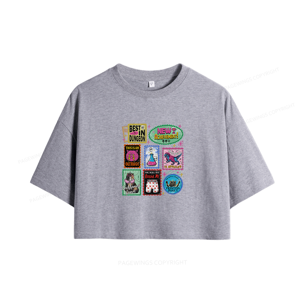 Pagewings New Achievement Women Crop Tops