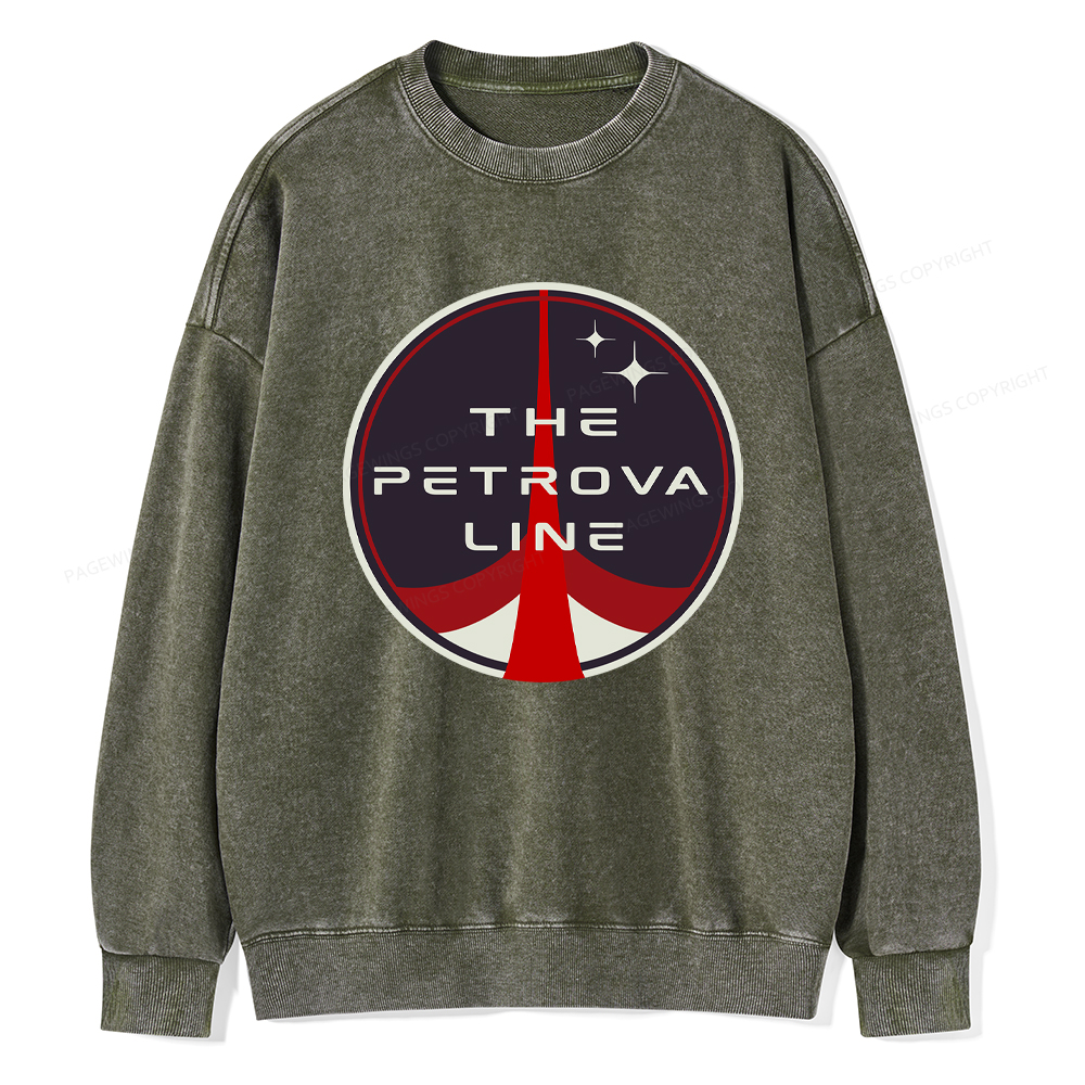 Pagewings The Petrova Line Unisex Washed Sweatshirt