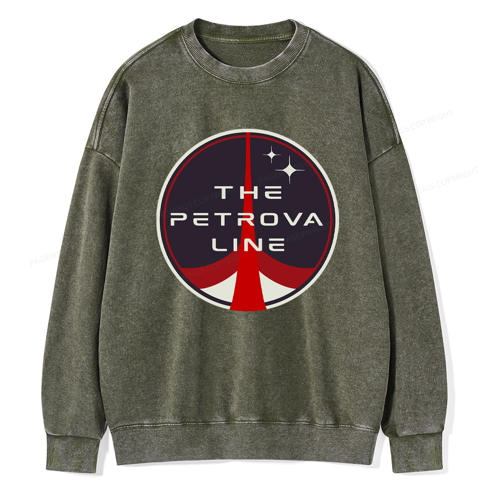 Pagewings The Petrova Line Unisex Washed Sweatshirt