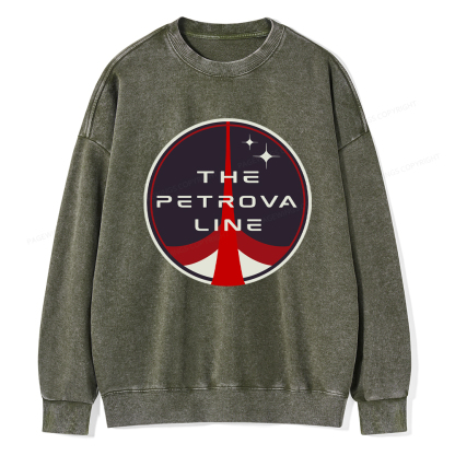 Pagewings The Petrova Line Unisex Washed Sweatshirt