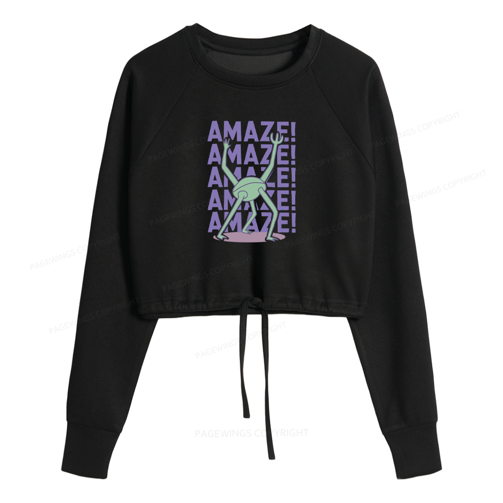 Pagewings Rocky Amaze Cropped Sweatshirt 