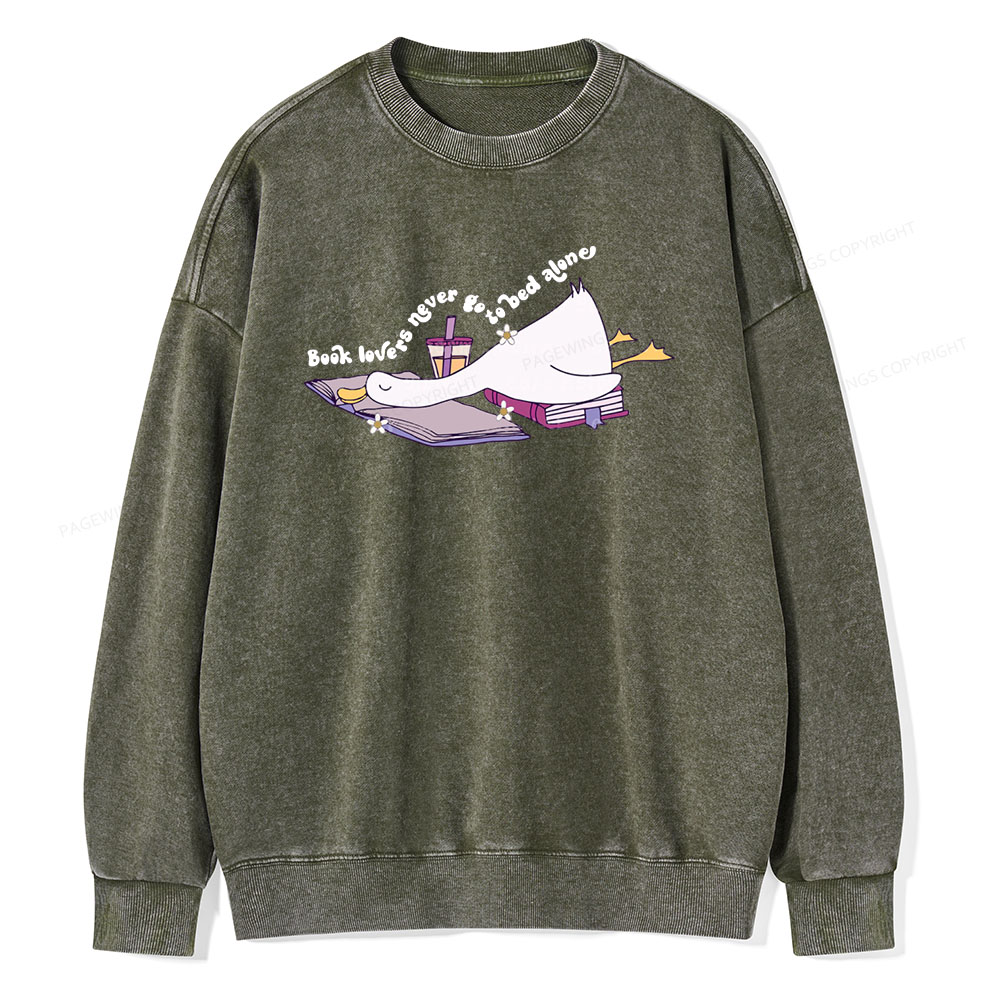 Pagewings Cute Trendy  Design for Shirt Unisex Washed Sweatshirt