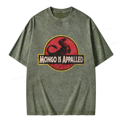 Pagewings Mongo Is Appalled Unisex Washed T-shirt