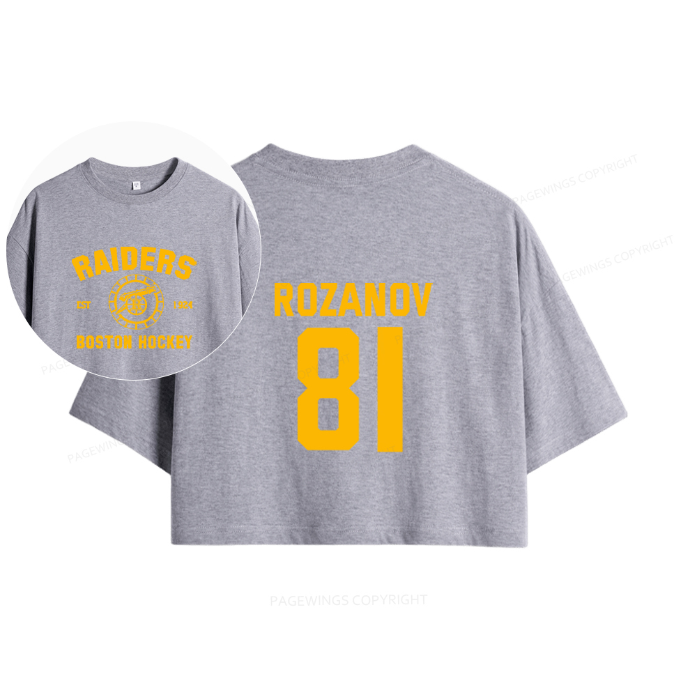 Pagewings Romance Novel Lover Women Crop Tops