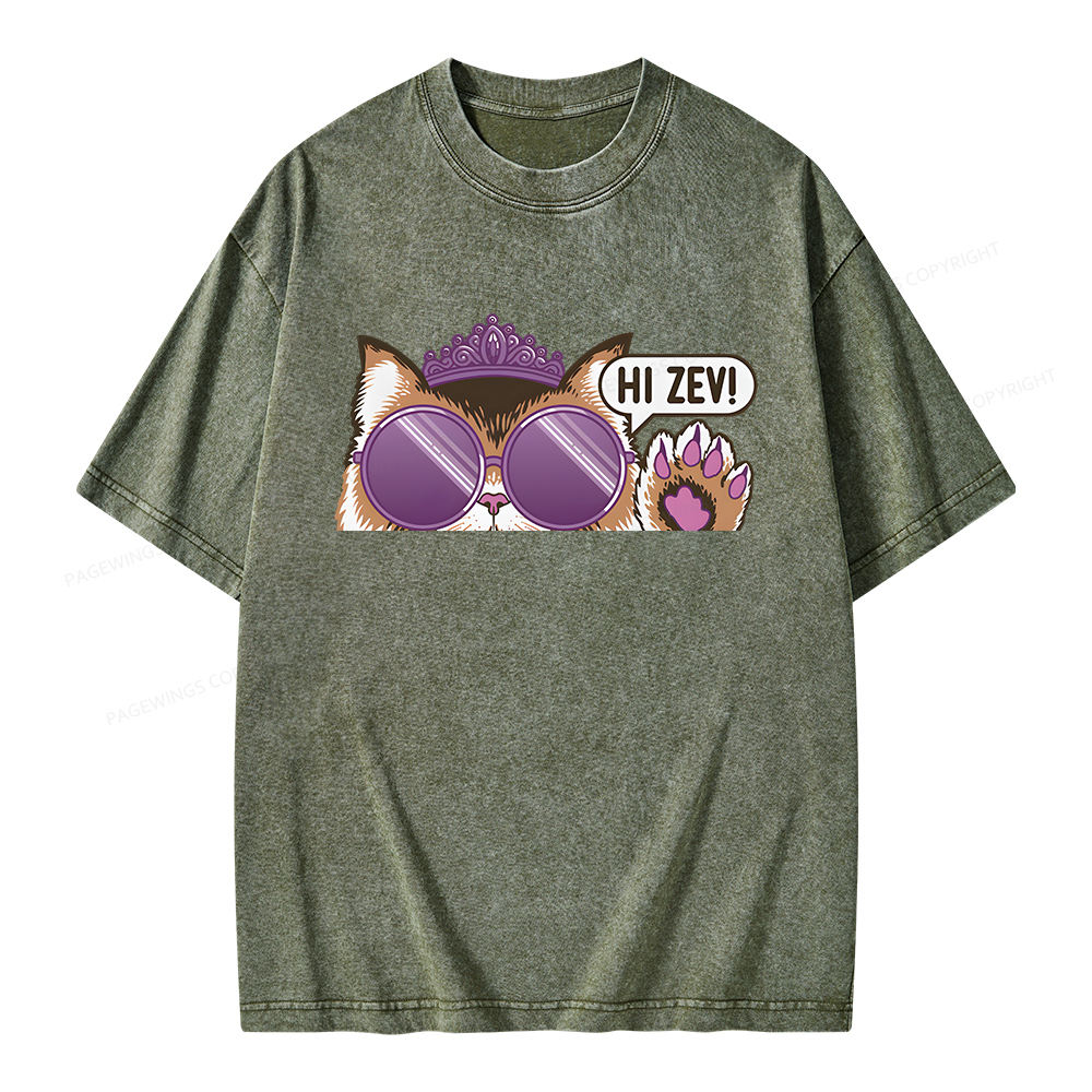 Pagewings Sci-Fi Book Lover Unisex Washed T-shirt