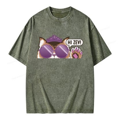 Pagewings Sci-Fi Book Lover Unisex Washed T-shirt