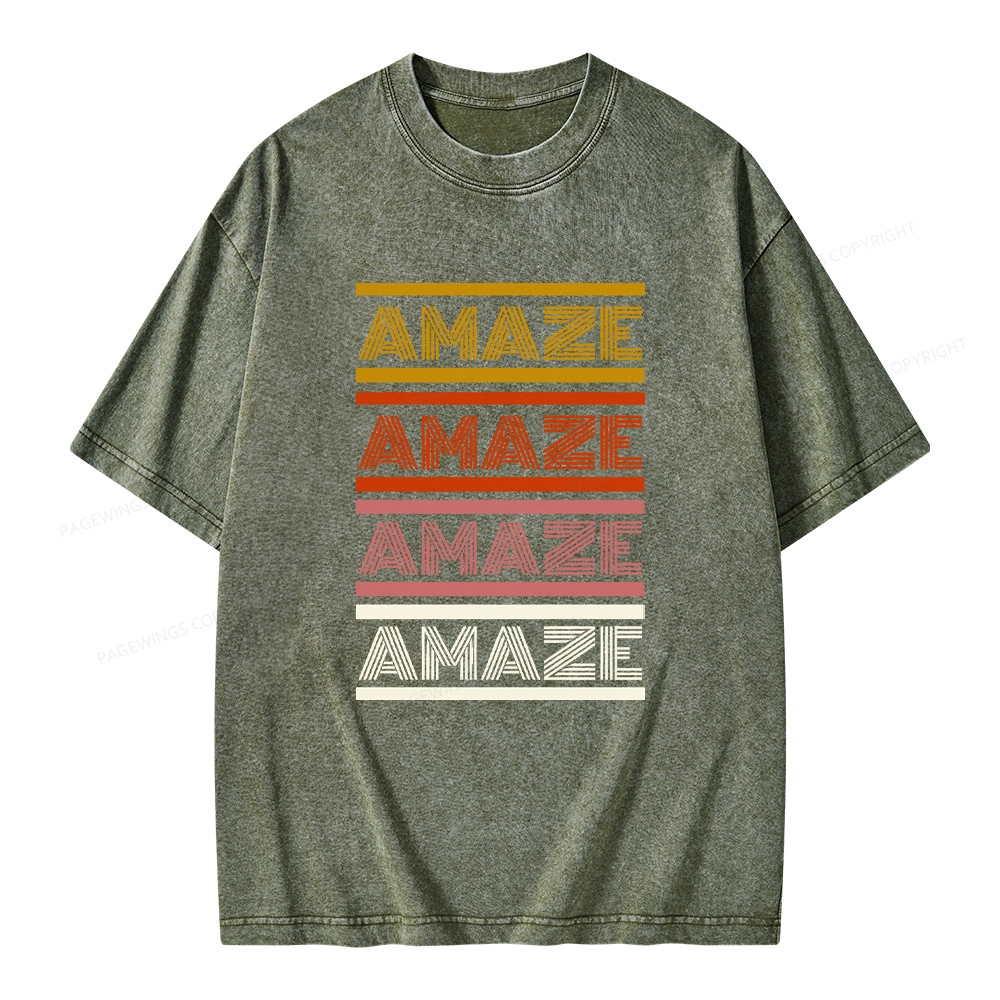 Pagewings Rocky Amaze Unisex Washed T-shirt