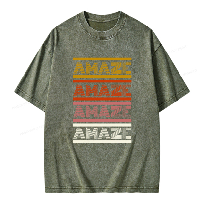 Pagewings Rocky Amaze Unisex Washed T-shirt