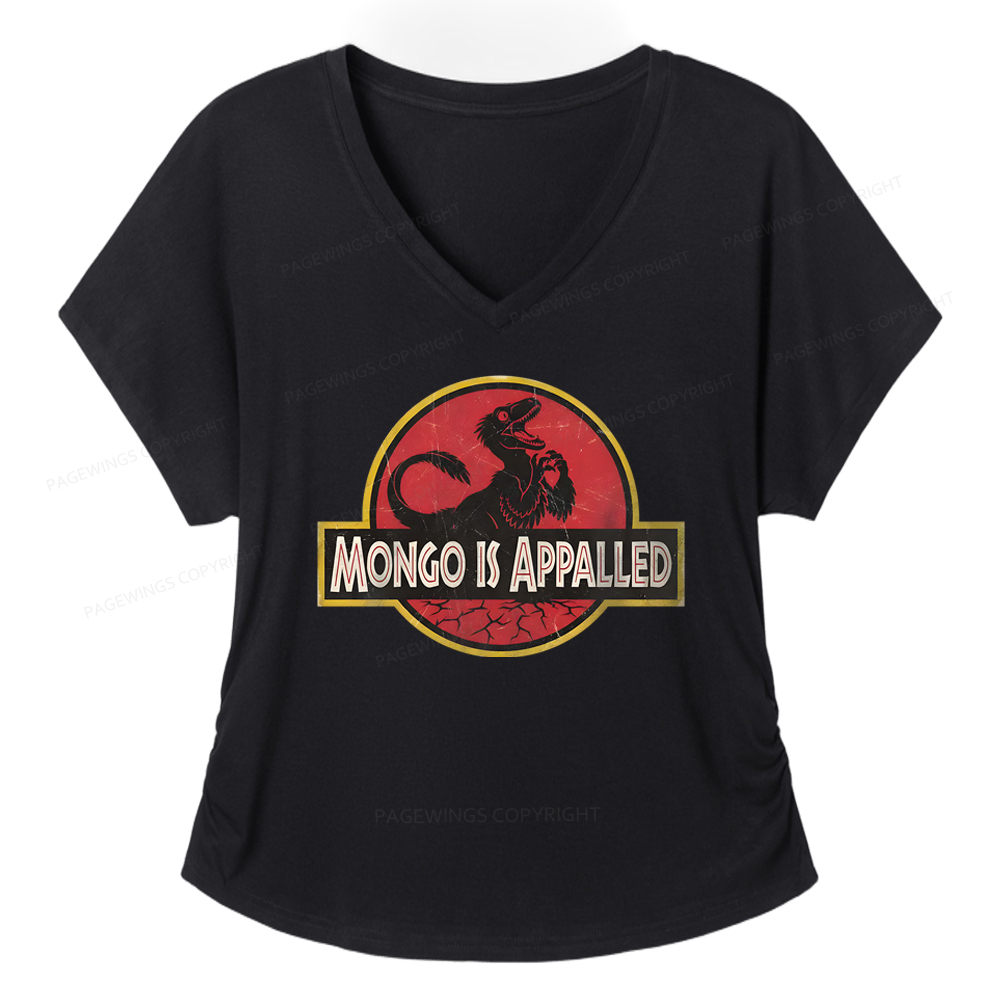 Pagewings Sci-Fi Book Lover Soft Women's Modal V-neck T-shirt