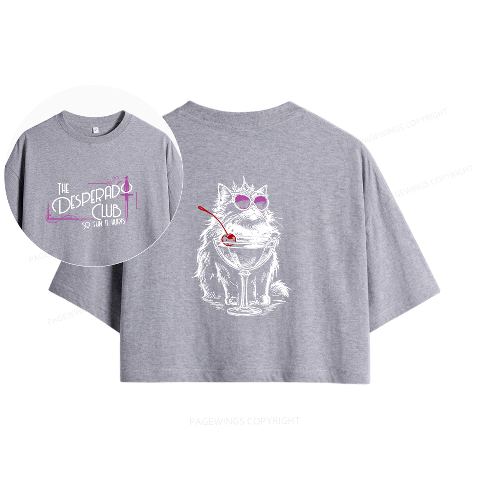 Pagewings Desperado Club Women Crop Tops