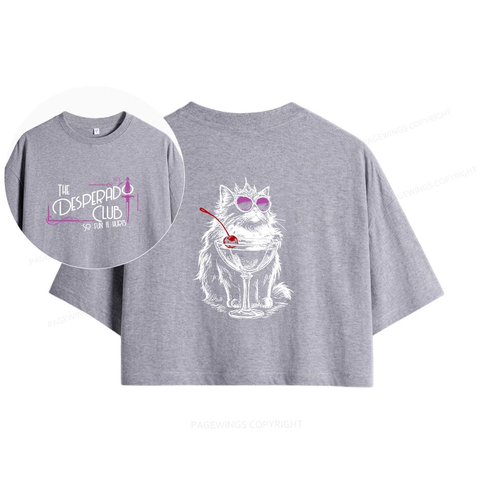 Pagewings Desperado Club Women Crop Tops