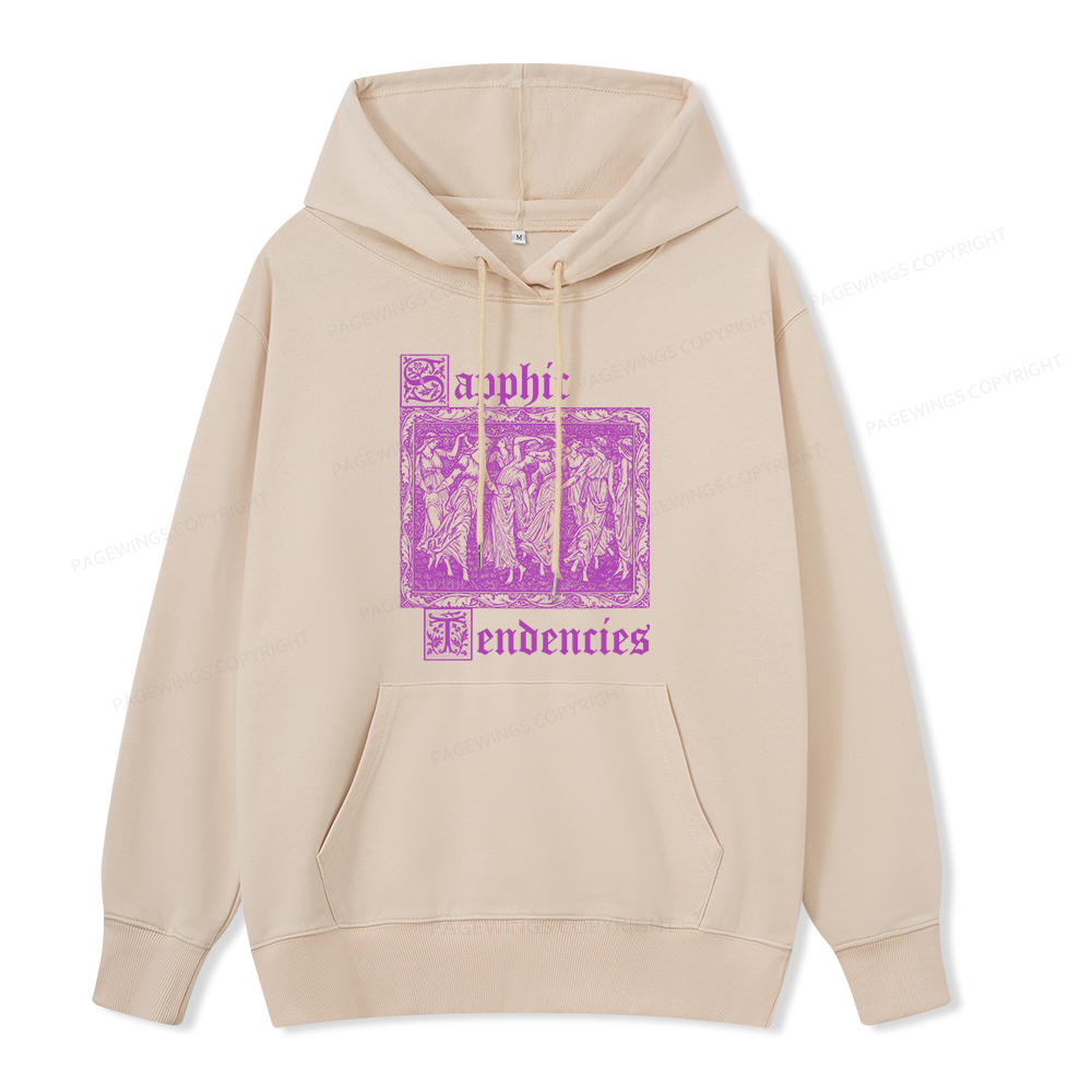 Pagewings Sapphic Tendencies Unisex Classic Hoodie