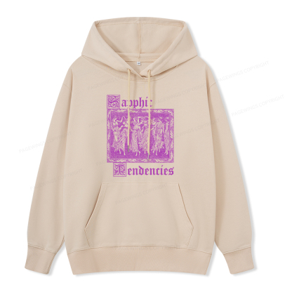 Pagewings Sapphic Tendencies Unisex Classic Hoodie
