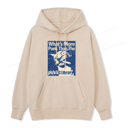 Pagewings What's More Punk Than The Public Library Unisex Classic Hoodie