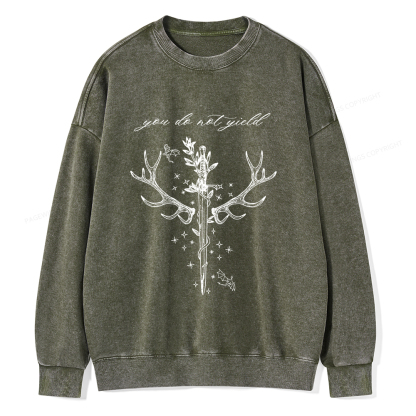 Pagewings Libraries Were Full Of Ideas Unisex Washed Sweatshirt
