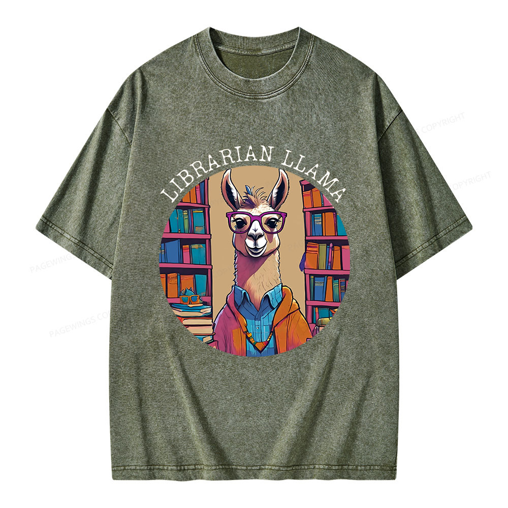 Pagewings Unleash Your Inner Bookworm Unisex Washed T-shirt